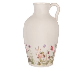 Többszínű kerámia virágváza Ø 30x50 cm