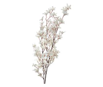 Floare artificiala alba maro 6x6x110 cm