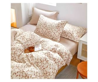 Двулицево спално бельо (размер за приста) EmonaMall, 4 части - Модел S18867