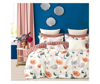 Двулицево спално бельо (размер за приста) EmonaMall, 4 части - Модел S18875