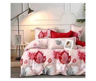 Двулицево спално бельо EmonaMall, 6 части - Модел S18809