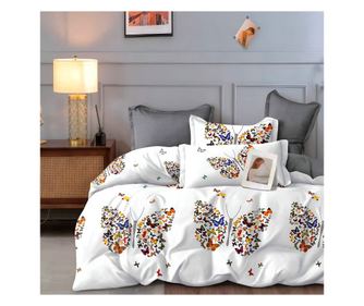 Двулицево спално бельо EmonaMall, 6 части - Модел S18843