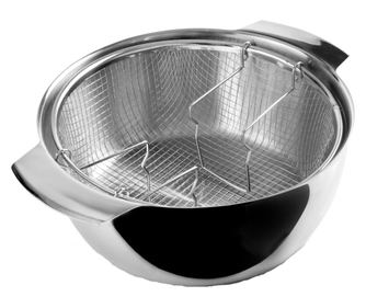 Ibili Nerezová pánev, nerezová ocel 18/0, stříbrná, 24 cm