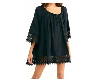 Légies strandruha, könnyű és finom, Fekete színű, Univerzális méret