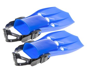 Úszó- és búvárláb, S-es méret (17-20cm), kék színű