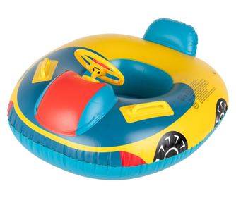Felfújható matrac (colac) gyerekmodell Autó kormánykerékkel és kürttel, mérete 80 x 65 cm