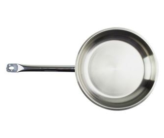 32x6 cm ponev za cvrtje iz nerjavečega jekla - saten zaključek