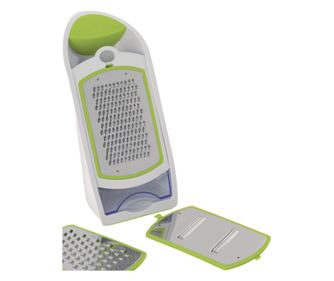 Zestaw brzytew 4 sztuki BergHoff-Cook n Co, stal nierdzewna, biały/zielony