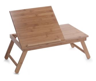 Δίσκος Σερβιρίσματος Zeller με Βάση για Βιβλίο ή Tablet, Μπαμπού, 55 x 33 x 21.5 εκ.