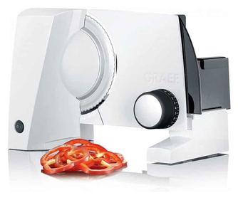 Електрическа резачка SlicedKitchen, Graef - S10001, бяла