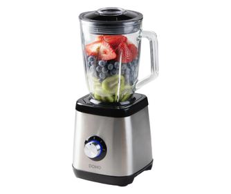 DOMO multifunkcionális turmixgép, 1,5 literes kapacitás, 2 sebességfokozat, 6 rozsdamentes acél penge, Pulse/jégzúzó funkció, mé