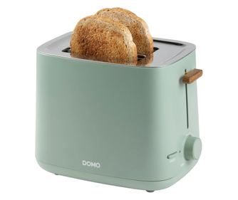 DOMO Wood You kenyérpirító, 2 szeletes, zöld