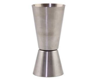 Dupla italadagoló pohár, rozsdamentes acél, 50/100 ml