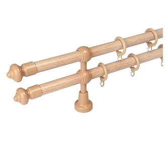 galerie plastic 28 mm  FILIGRANO, simpla, bej-natur ,260 cm