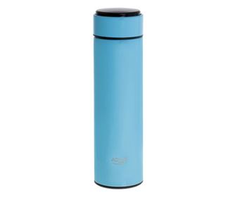 THERMOS WITH BLUE TEMPERATURE DISPLAY