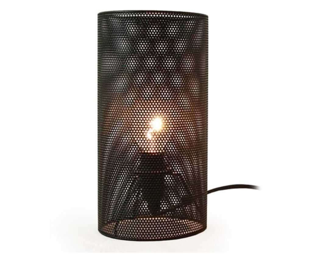 25W E14 Black Metal Light Bulb