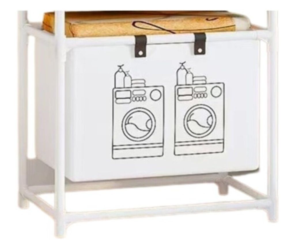 Καλάθι απλύτων - Λευκό