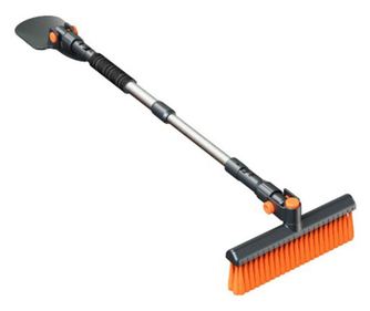 Kétfejű autós hólapát hosszú nyéllel