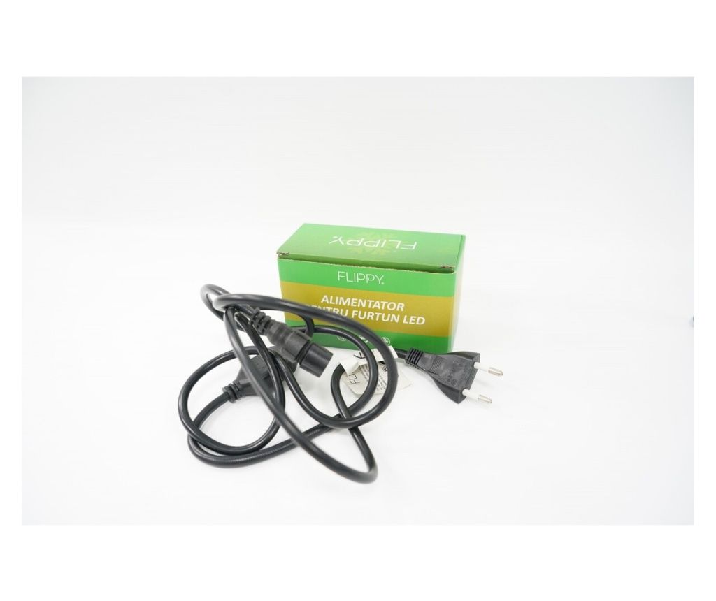 Napajalnik za LED trakove - 220V, 3A, 660W Max, črn kabel