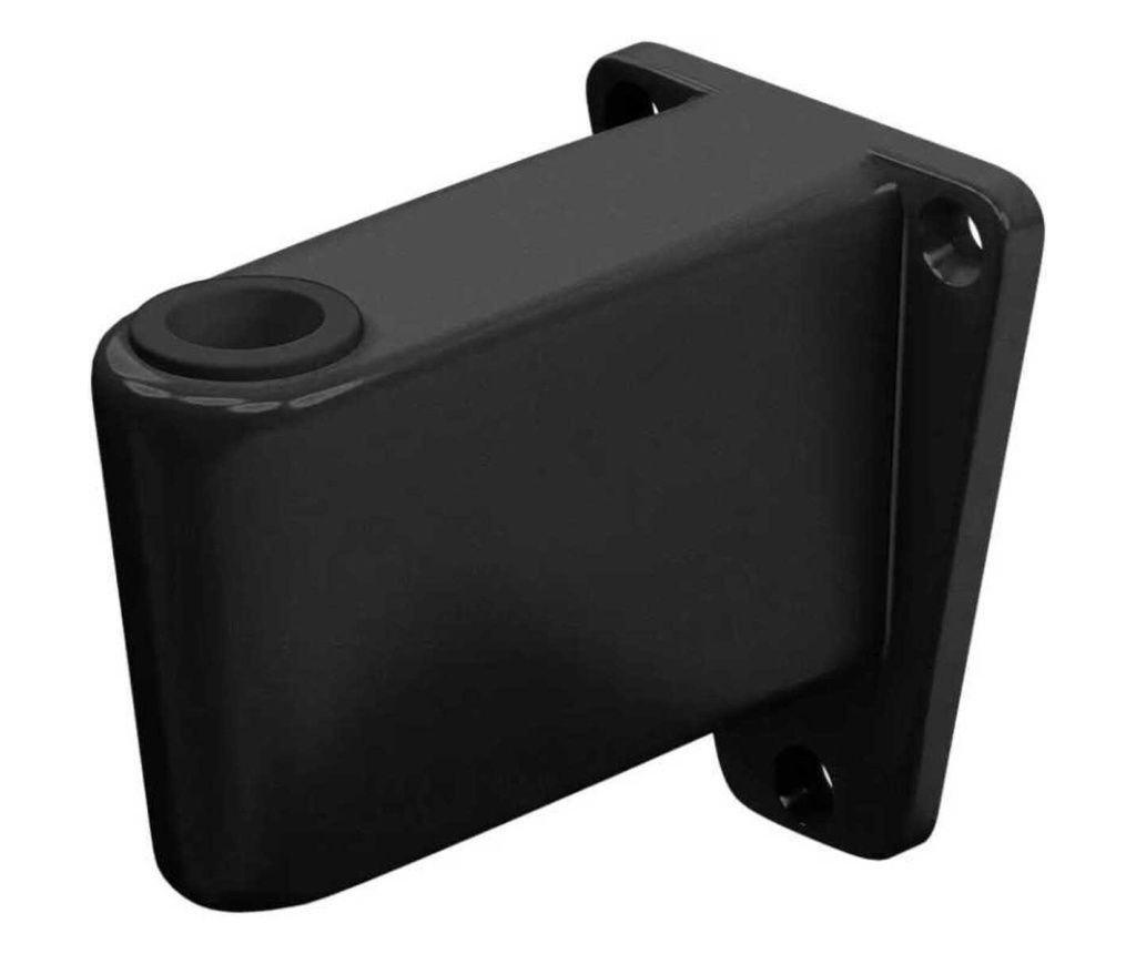 Black Wall Bracket for Magnifying Lamp