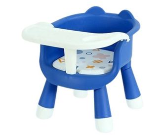 Otroški jedilni stol 2 v 1 z odstranljivim pladnjem in ergonomskim naslonjalom