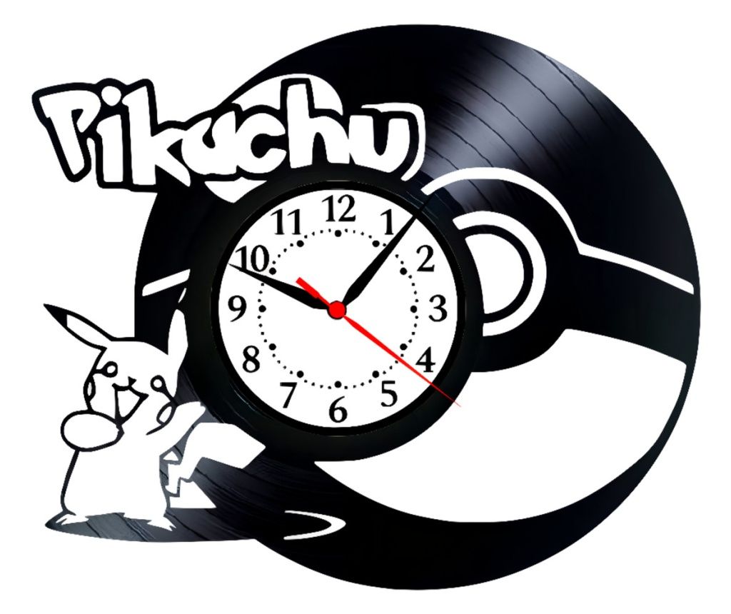 PIKACHU- ceas de perete