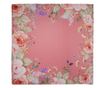 Pisana cvetlična bombažna prt - 100x100 cm