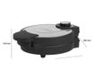Гофретник BOMANN WA 1365 CB, 1000 W, Ø 18 см, Незалепващо покритие, за 5 вафли