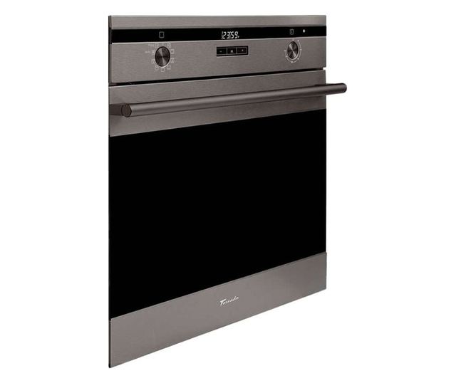 Tornado Eclipse Beépíthető Elektromos Sütő, Sötét Inox + Tornado Eclipse Beépíthető Főzőlap, Sötét Inox