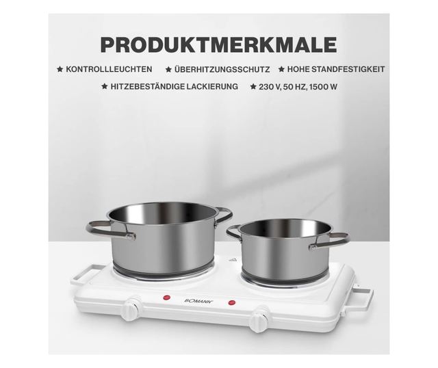 Електрически котлон, Bomann - DKP 5028 CB