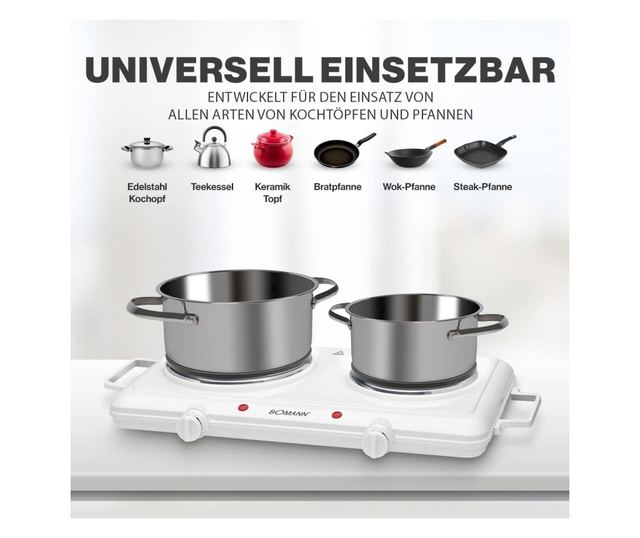 Електрически котлон, Bomann - DKP 5028 CB