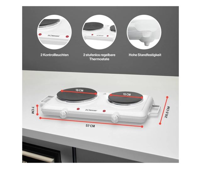 Електрически котлон, Bomann - DKP 5028 CB
