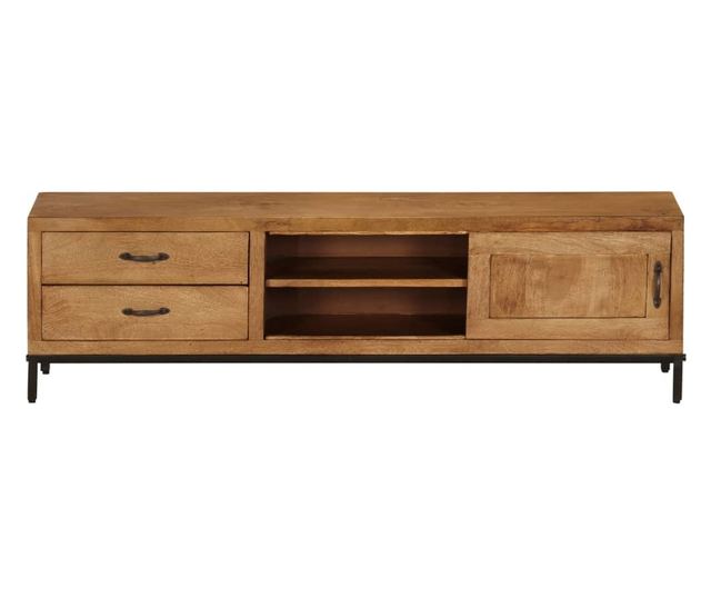 TV komoda, masivno drvo manga, 140 x 30 x 40 cm