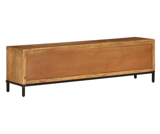 TV komoda, masivno drvo manga, 140 x 30 x 40 cm