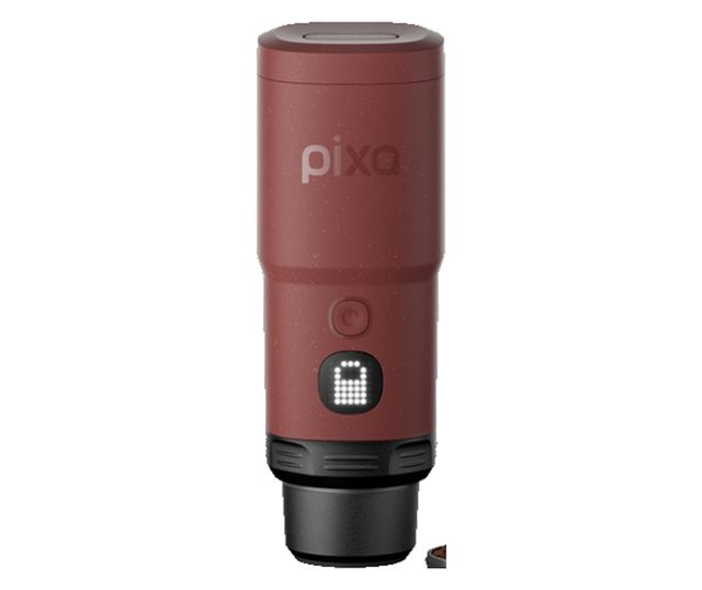 Hordozható automata eszpresszógép Nespresso kapszulákkal, Wacaco, Pixapresso, piros