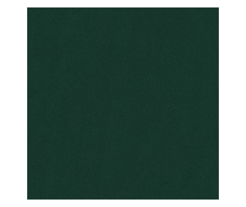 Разтегателен диван, тъмнозелен, кадифе - 11