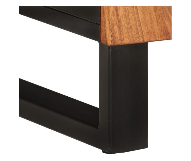 Σετ Επίπλων Μπάνιου από Μασίφ Ξύλο Ακακίας 2 τεμαχίων