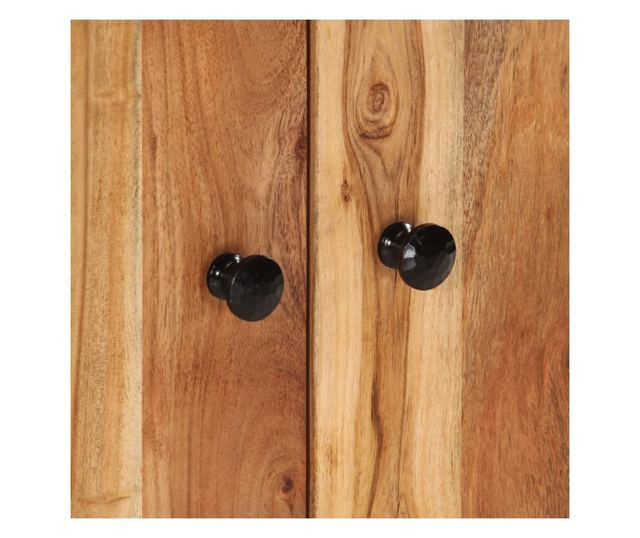 Σετ Επίπλων Μπάνιου από Μασίφ Ξύλο Ακακίας 2 τεμαχίων