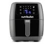 Nutribullet® XXL digitális légsütő NBA071B, olajmentes főzés, 1800 W, 7L, 1,4 kg, 8 előre beállított program, digitális kijelző