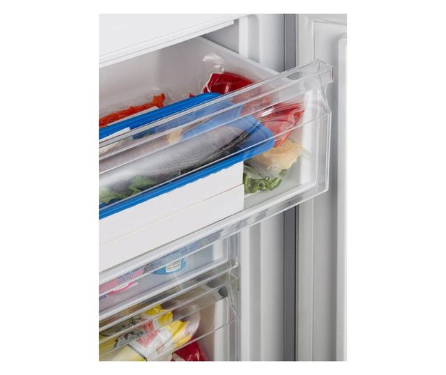 No Frost Hűtőszekrény, CREATE, Studio, 231 Liter, Rozsdamentes Acél