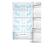 No Frost Hűtőszekrény, CREATE, Studio, 231 Liter, Rozsdamentes Acél