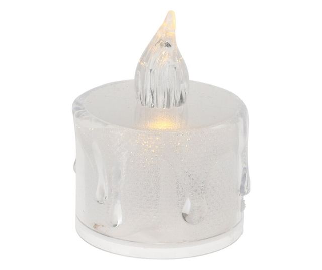 LED gyertya, meleg fény, 5 cm