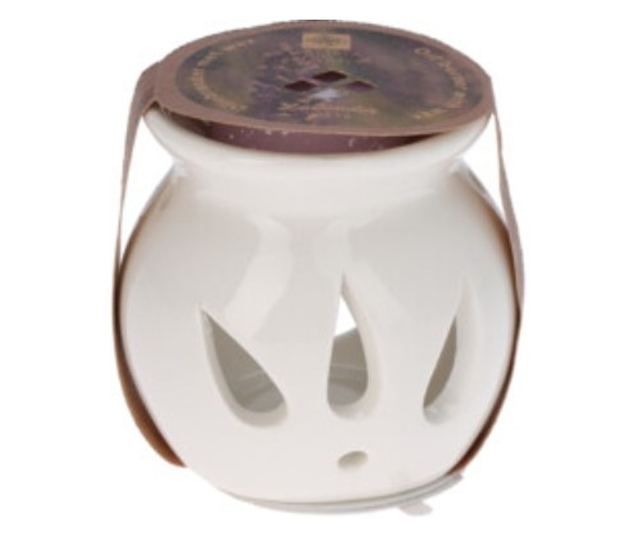 Kerámia viaszolvasztó, viasz kockával