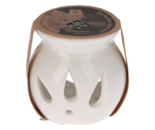 Kerámia viaszolvasztó, viasz kockával