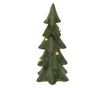 Karácsonyfa dísz, zöld, LED, 8x21 cm