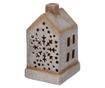 Kerámia Ház Dísz LED-del, 10x9x16 cm