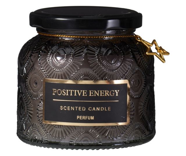 Illatosított gyertya Energia, 32 órás égési idő, 9x8 cm