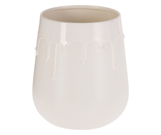 Fehér kerámia váza