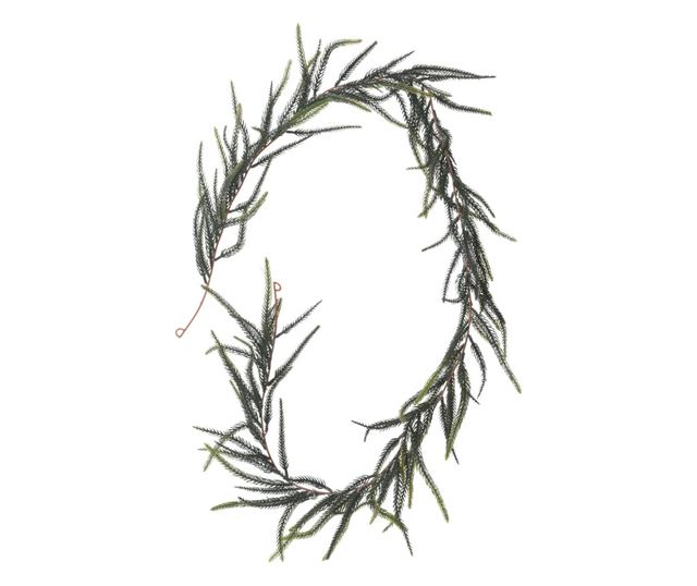 Művirág girland, zöld, 150 cm