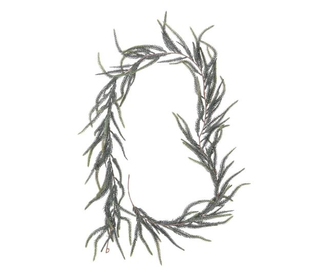 Művirág girland, zöld, 150 cm